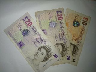 Bank of England Twenty pounds/Ten pounds 1999 - 2000 7