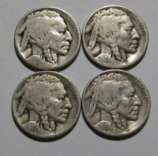 1926 1926 D 1927 1928 Buffalo Nickel - Mixed - 144sa