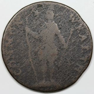 1788 Massachusetts Cent,  Period,  G - Vg Detail