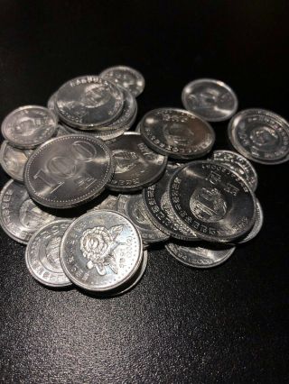 Dprk Coin,  Rare Korean Aluminum Uncirculated Coin