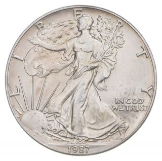 Better Date 1987 American Silver Eagle 1 Troy Oz.  999 Fine Silver 005