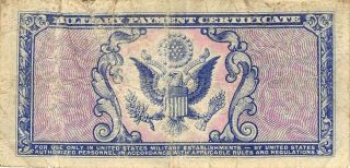 USA / MPC 10 Cents 1948 Series 481 Plate 55 Circulated banknote 2