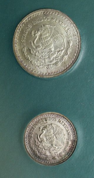 Mexico 1996 Libertad 3 silver coin set 1/20 1/10 1/4 Onza Victory Angel 4