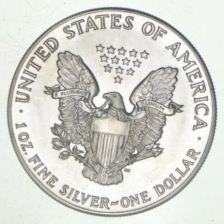 Better Date 1987 American Silver Eagle 1 Troy Oz.  999 Fine Silver 366 2