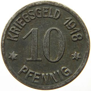 Germany Notgeld 10 Pfennig 1918 Coblenz Rr 163