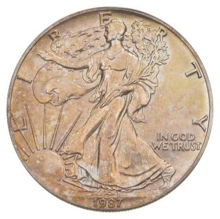 Better Date 1987 American Silver Eagle 1 Troy Oz.  999 Fine Silver 998