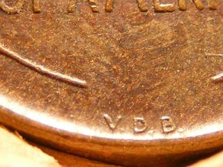 Roll Of Old Wheat Penny 1909 V.  D.  B - 1919 D On Ends
