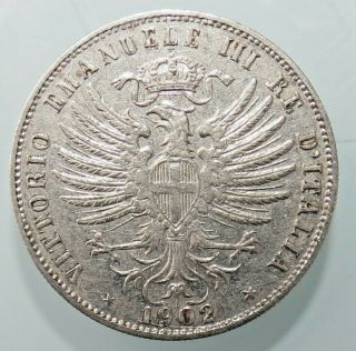 Italy Italia Vittorio Emanuele Iii 25 Centesimi 1902 - Silver See