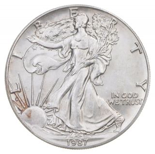 Better Date 1987 American Silver Eagle 1 Troy Oz.  999 Fine Silver 778