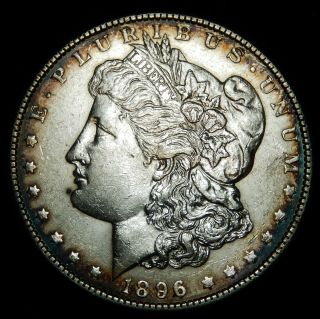 1896 O Morgan Silver Dollar - Au Details