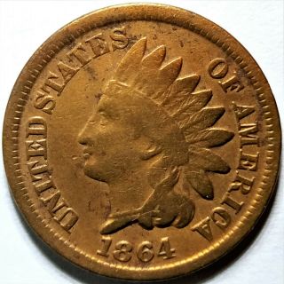 1864 1c Indian Head Cent Iconic / Historic U.  S.  Coin Philadelphia