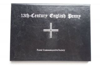 13th - Century English Penny - Postal Commemorative Society - Minted 1247 - 1272