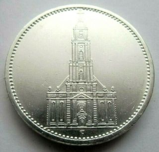 (237) Xxrare German Silver Coin 5 Reichsmark 1934 F