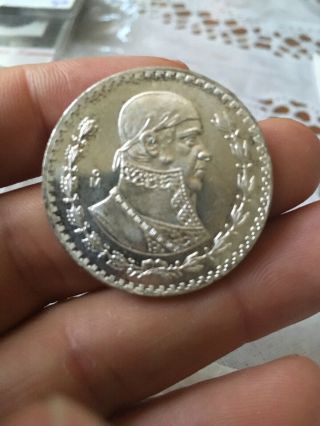 Mexico Coins 1961 Year Un Peso Silver Coin.