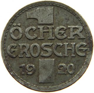 GERMANY NOTGELD 1 GROSCHE 1920 AACHEN s1 251 2