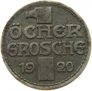 GERMANY NOTGELD 1 GROSCHE 1920 AACHEN s1 237 2