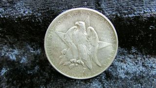 1937 Texas Independence Centennial Commemorative 50c Half Dollar Silver Coin 6