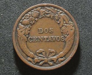 Peru 2 Cents 1919 (5723)