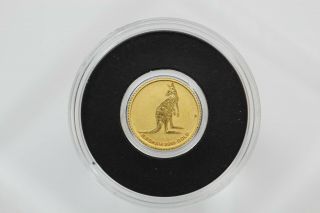 2016 P Australia $2 Dollar Miniature Kangaroo.  5g.  9999 Fine Gold Coin