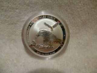 2018 Australian One Ounce Silver Wedge Tailed Eagle In Airtite Capsule