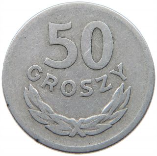 Poland 50 Groszy 1967 S15 215