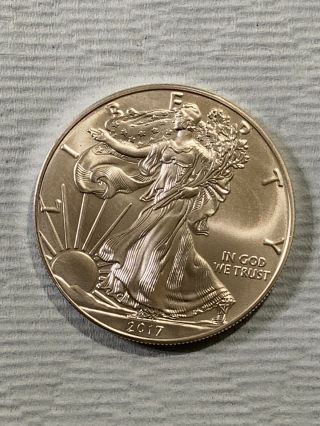Kitco 2017 1 Oz Silver American Eagle Mintfirst Premium Uncirculated Coins 1015