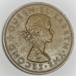 C9083 ZEALAND COIN,  LARGE PENNY 1959 2