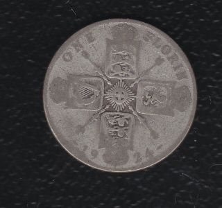 Great Britain 1 Florin 1924 Silver