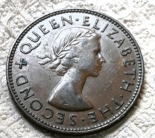 Pne Penny 1954 Zealand 2