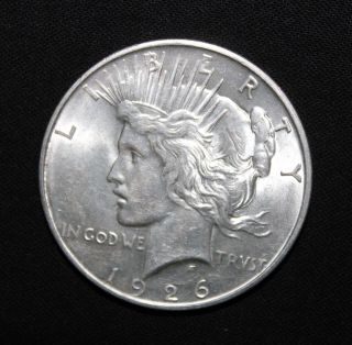 West Point Coins 1926 - D Peace Silver Dollar $1.  00 UNC, 2
