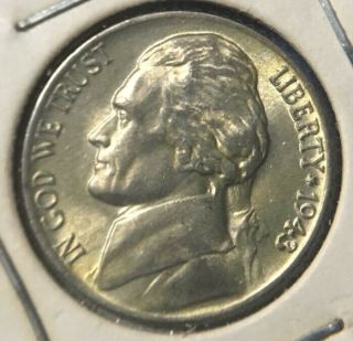 1943 P Silver War Jefferson Nickel -