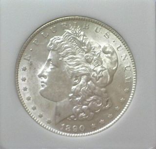 1890 - S Morgan Silver Dollar Near Gem Uncirculated Better Date
