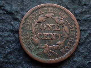 1845,  One cent,  U.  S.  A. ,  in Canada 2