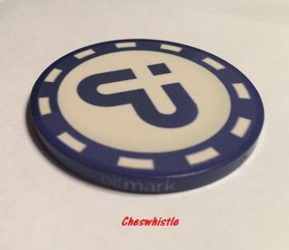 2015 Denarium Physical Bit Coin Bitmark Chip Coin Token,  Like Casascius Lealana