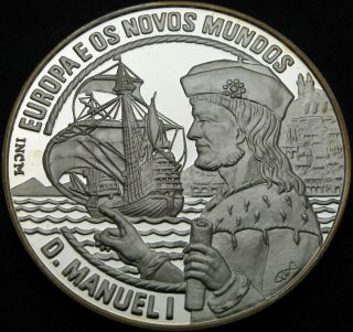 Portugal 25 Ecu 1994 Proof - Silver - D.  Manuel I.  - 90 ¤