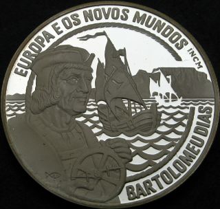 Portugal 25 Ecu 1993 Proof - Silver - Bartolomeu Dias - 93 ¤