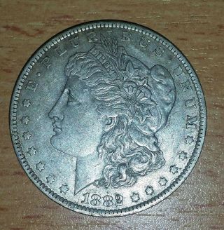Vintage 1882 O Morgan Silver Dollar Antique Collectible U.  S.  Coin