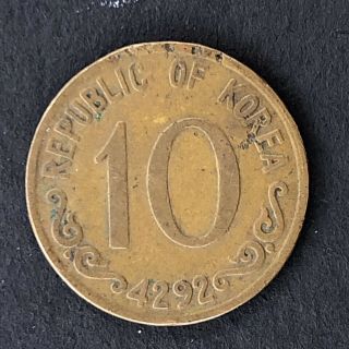 Korea 4292 (1959) Foreign Coin
