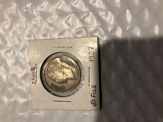 1937 50 Fils/ 1 Dirham,  King Ghazi I Silver Iraq Coin 2