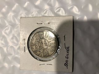 1937 50 Fils/ 1 Dirham,  King Ghazi I Silver Iraq Coin 3