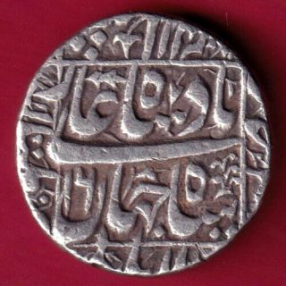 Mughals Shahjahan Multan Ah 1052 Ry 16 One Rupee Silver Coin Co16