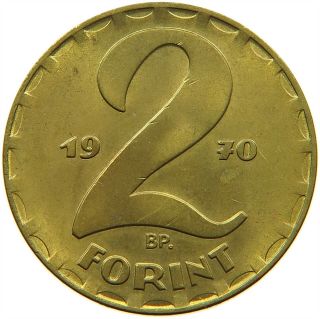 Hungary 2 Forint 1970 Top S14 755