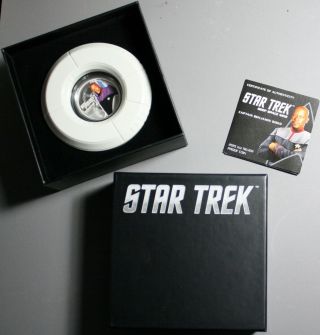 2015 Star Trek Deep Space Nine Captain Benjamin Sisko 1oz Silver Coin