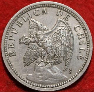 1933 Chile 1 Peso Clad Foreign Coin