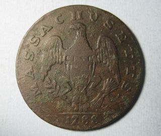 1788 Massachusetts Cent (r.  10.  L / R2) –