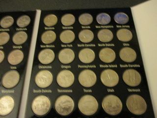1999 - 2008 US State Quarters Complete Set of 50 - Coins in Album 3