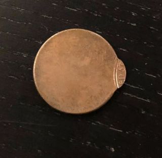 Lincoln Penny Cent 90 Off Center Error Near Blank Planchet Coin Usa America 1c