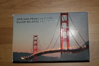 2018 San Francisco 50th Anniversary Silver Reverse Proof Set
