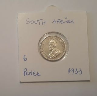South Africa 6 Pence 1933