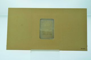 NORMAN ROCKWELL ' S FIRST POST COVER 1 oz Silver Art Bar {B27} 3